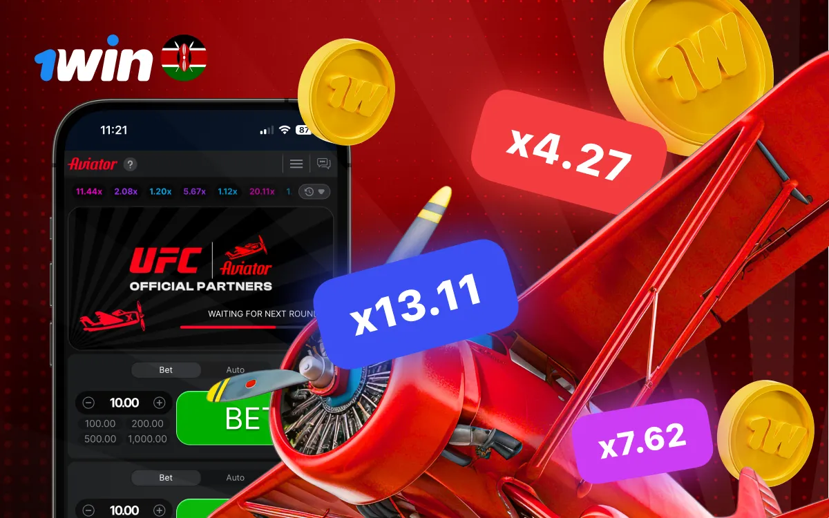 1win Aviator Kenya: Play Online & Win Up to 500% Bonus ✈️