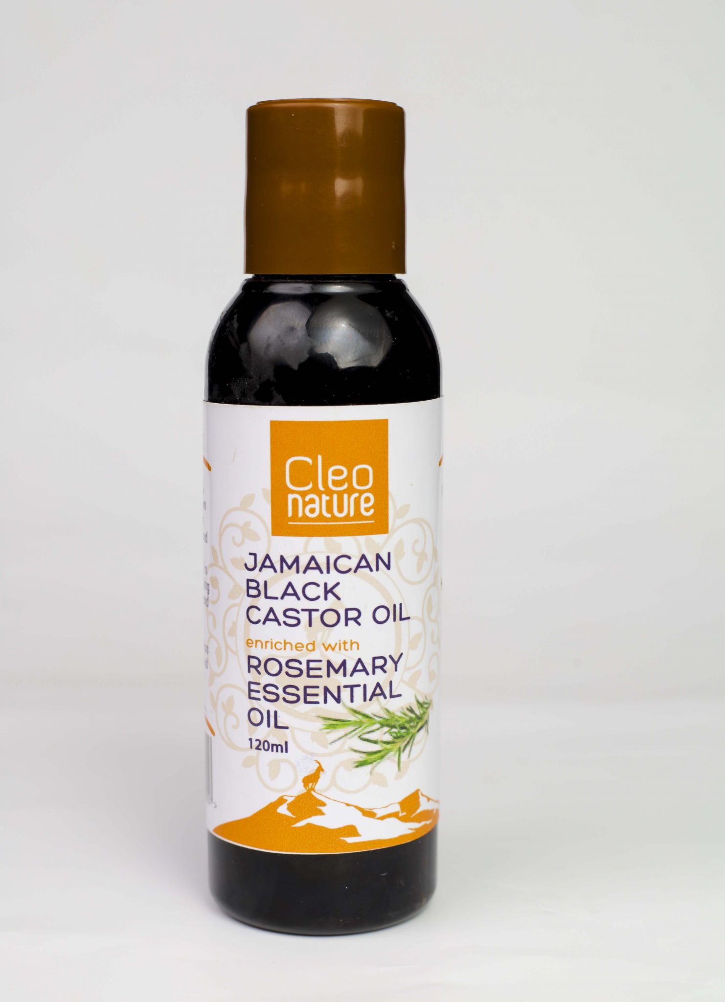 Pure Jamaican Black Castor Oil enriched with Rosemary – Cleo Nature